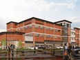 Renderings of the expansion of Garmin’s Canadian headquarters in Cochrane.