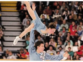 Scalpers said tickets to figure skating events were among the hottest tickets at the 1988 Winter Olympics, where figure skating pair Ekaterina Gordeeva and Sergei Grinkov were golden.