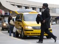 Passengers landing at Calgary International Airport will now be able to catch an Uber from one of three doors on the arrivals level.