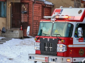 One person was taken to hospital in life-threatening condition after a fire that was contained inside a home on Pensville Close S.E. on Thursday, February 2, 2023. The man shortly after succumbed to his injuries.