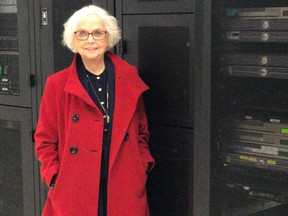 Marjorie Zingle, CEO and founder of DataHive, has started a new tech business (DHSecure) in her 80s, showing that success and innovation can occur at any stage of life.