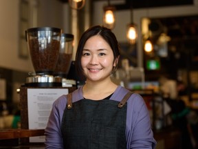 Kitty Chan, local coffee barista, roaster and co-owner of Sought and Found coffee shop.