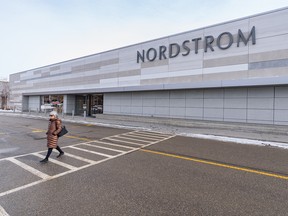 The Nordstrom store at CF Chinook Center is one of two Calgary locations set to close by the end of June.