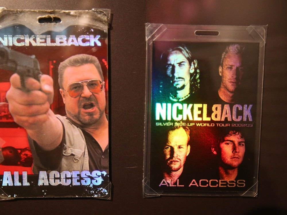 Exhibit of Alberta rockers Nickelback opens in National Music