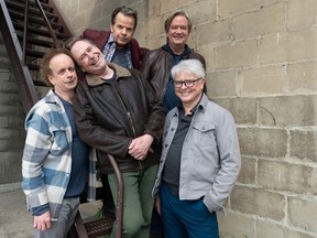 The Kids in the Hall, from left Kevin McDonald, Scott Thompson, Bruce McCulloch, Mark McKinney and Dave Foley. Photo courtesy Calgary Expo.
