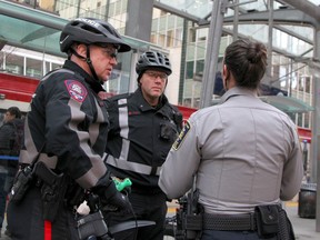 Calgary police said Thursday they had launched a more than one-week operation to disrupt drug trafficking on the city's transit network, resulting in dozens of arrests and more than 250 criminal charges.