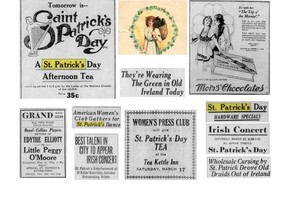 Ads, images and clippings from 1923 Calgary Herald and Postmedia files.