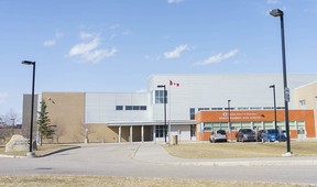 Ernest Manning High School in southwest Calgary.