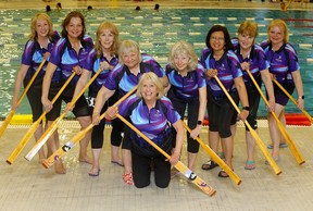 The Sistership team trained at YMCA pools in the city during the winter months.