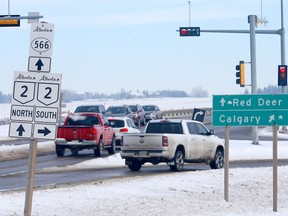 A busy interchange near CrossIron Mills is set to receive an upgrade after new funds were earmarked for the project in Alberta's 2023 Budget.