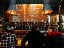 Patrons at the Ol' Beautiful Brewing Co.  will spend more money as beer prices rise across Calgary.