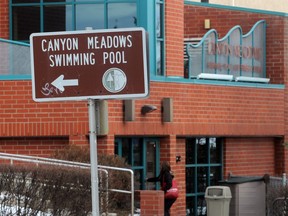 Canyon Meadows Pool is seen Tuesday, December 11, 2012.