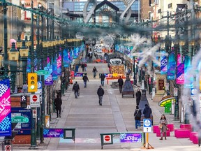 The City of Calgary is looking at new design proposals for Stephen Avenue.