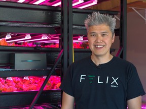 Tom Lam, the CEO and co-founder of Felix Smart, is helping homeowners to care for plants and pets.