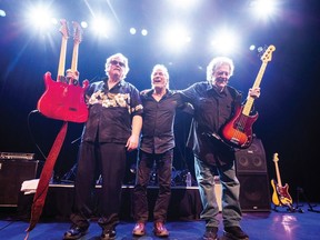 The Stampeders — (L-R) Rich Dodson, Kim Berly and Ronnie King — are coming to Calgary May 1.