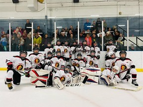 The Knights Hockey Club has received a $25,000 grant from Kruger Products to support the team's endeavour to subsidize player fees for families in need.