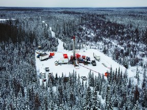 An aerial view of Athabasca Oil Corp.'s Hangingstone project.
