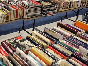 FILE PHOTO: The Calgary Reads Big Book Sale, with some of the 200,000 books that were for sale on May 13, 2011, in Calgary at the Calgary Curling Club.