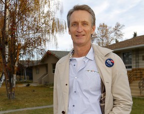A call to Conservative MP Greg McLean, pictured campaigning in 2019, finally led to some action on Luz’s file.