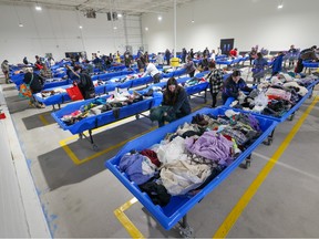 Hundreds of Calgary bargain hunters turned out on Saturday, April 15, 2023 for the grand opening of Goodwill's Calgary Impact Center and the organization's second ever outlet store in Western Canada.