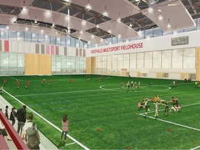 Preliminary renderings for the proposed Foothills Multisport Fieldhouse.