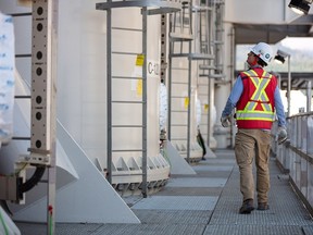 LNG Canada's site in Kitimat, B.C.