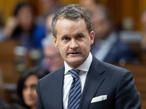 Seamus O'Regan responds to a question during Question Period in the House of Commons on February 4, 2020 in Ottawa.
