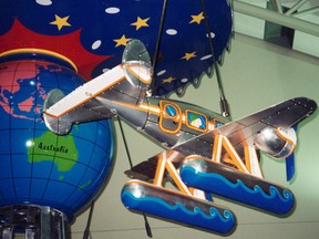 A nostalgic art installation by Jeff de Boer is being decommissioned after more than 20 years at the YYC Calgary International Airport's domestic terminal.