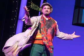 Travis Ward-Osborne in Pretty Woman: The Musical. Courtesy, Matthew Murphy for MurphyMade