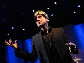 Bruce Horak in Richard III for The Shakespeare Company and Hit and Myth Productions. Courtesy, Tim Nguyen