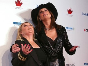 Jann Arden inducted Terri Clark into the Canadian Music Hall of Fame on Thursday, May 18.