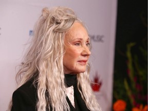 Diane Dufresne arrives during the Canadian Music Hall of Fame Ceremony at the National Music Centre in Calgary on Thursday, May 18, 2023. Jim Wells/Postmedia
