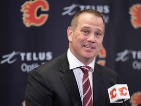Calgary Flames new general manager Craig Conroy