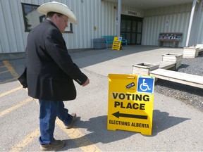 Alberta election advance poll