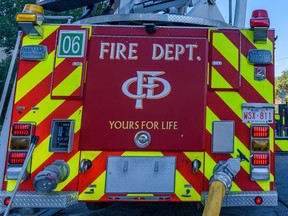 Calgary Fire Department truck