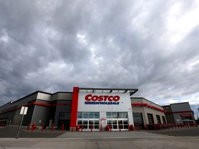 A Costco Wholesale storefront is shown at East Hills in northeast Calgary on Saturday, June 11, 2022.