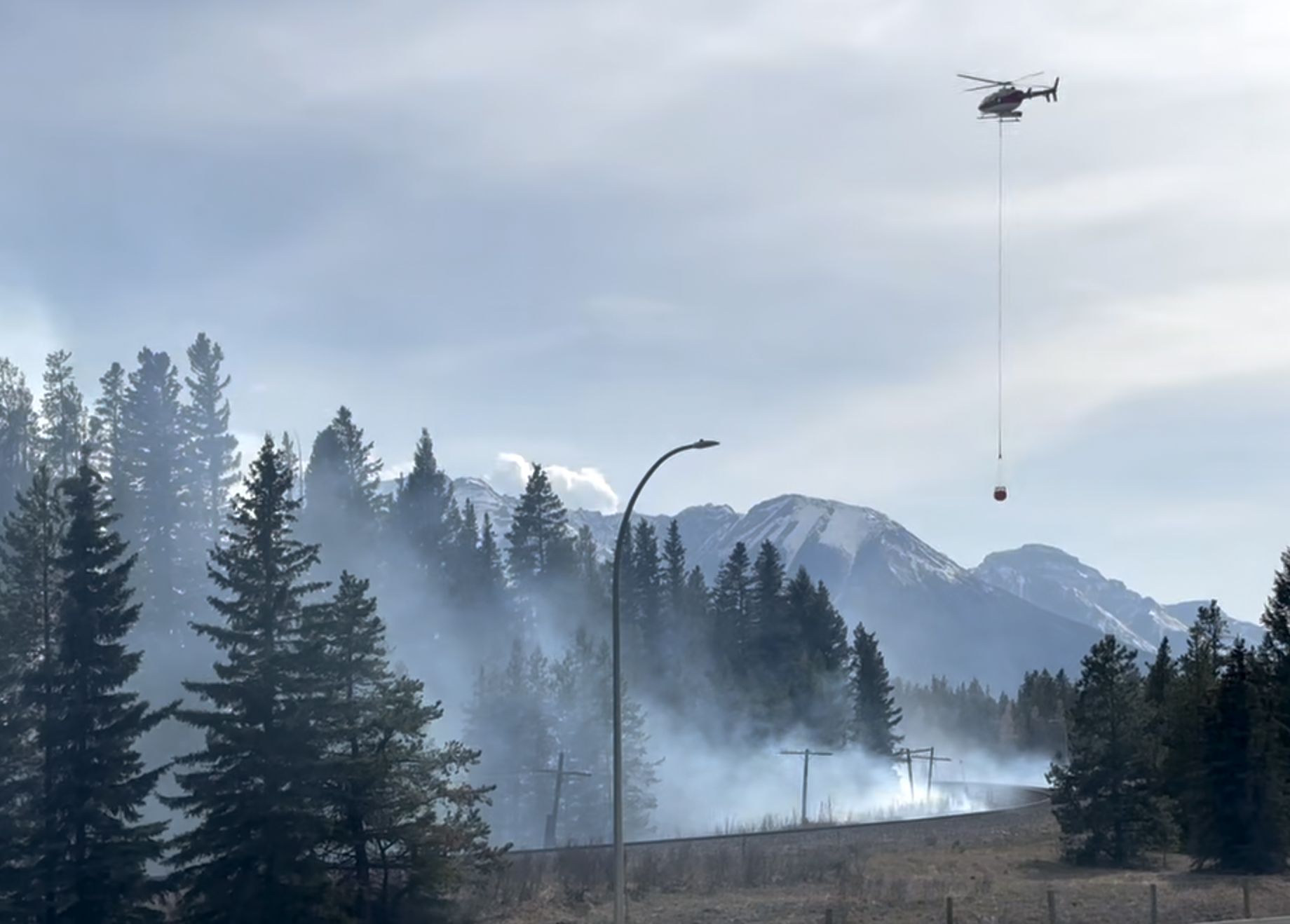 Banff wildfire Unexpected winds caused prescribed burn to go wild