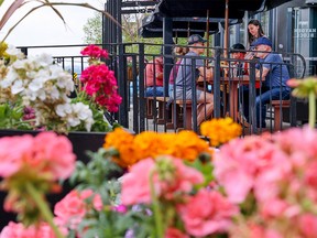 Restaurant and bar summer patios in Calgary in May 2023