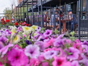 Restaurant and bar summer patios in Calgary in May 2023
