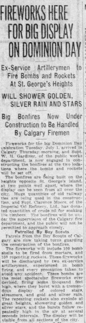 Calgary Herald June 27, 1924