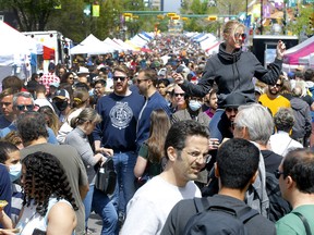 4th Street Lilac Festival in Calgary