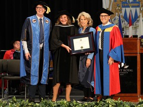 Nancy Southern, MRU honorary doctorate ceremony