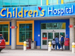Alberta Children's Hospital in April 2023.