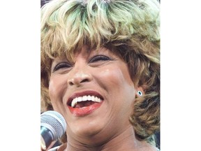 Tina Turner in 2000 in concert in Calgary