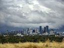 FILE PHOTO: Pictured is Calgary skyline under a moody cloudy sky on Monday, September 7, 2020.