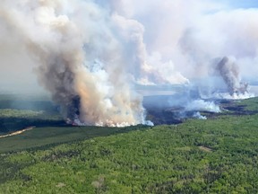 Fox Creek wildfire