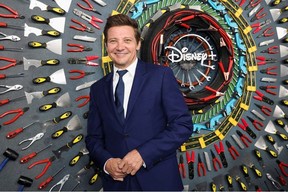Co-host and Executive Producer Jeremy Renner attends a premiere for the television series ‘Rennervations’ in Los Angeles April 11, 2023. REUTERS/Mario Anzuoni