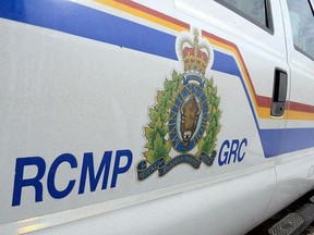 Photo of an RCMP cruiser. Police arrested and charged a 34-year-old man from Olds, Alta., with sexual offences against a youth, Mounties say.