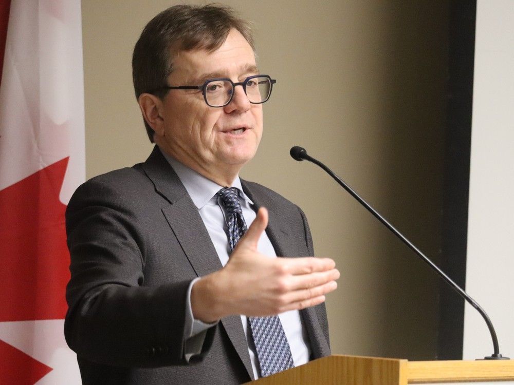 Natural Resources Minister Jonathan Wilkinson speaks about the federal government's promised Just Transition legislation to help workers impacted by the move to a low-carbon economy.