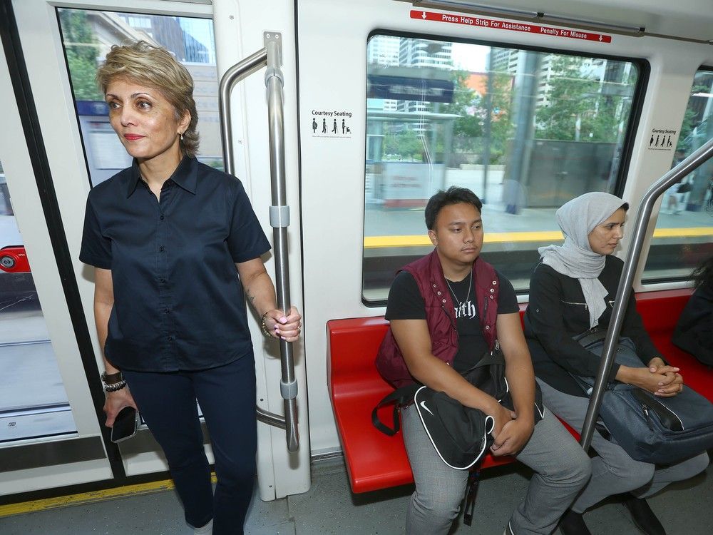 Mayor highlights progress on transit safety during CTrain ride